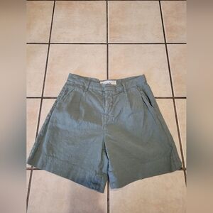 Frank & Eileen Sage Green Shorts